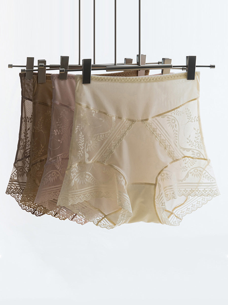 Frauen Sexy Spitze Nahtlose Mid-taille Unterwäsche KL1006
