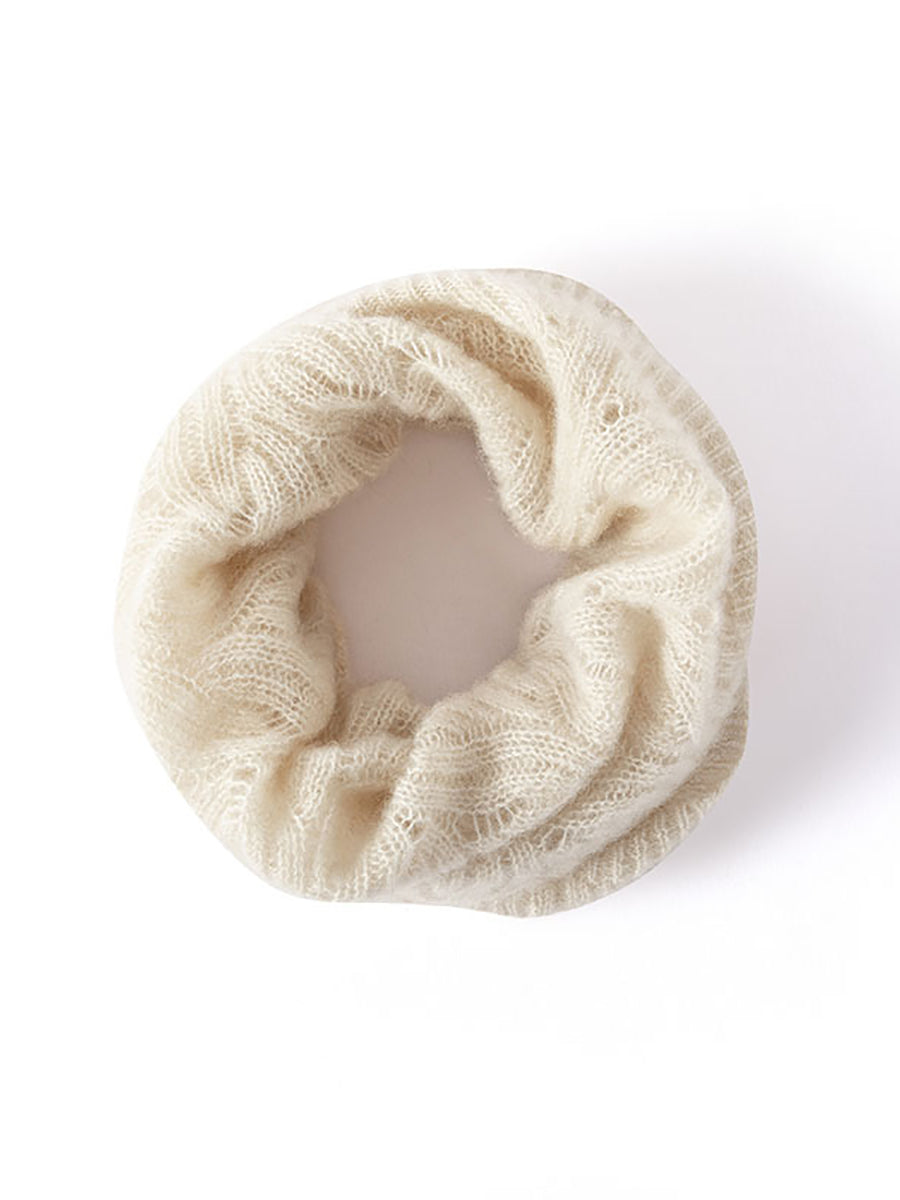 Écharpe en tricot de cachemire pour garder au chaud l'hiver QM034