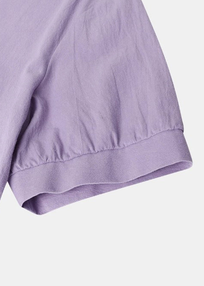 Art Weiß O Hals Taschen Solide Baumwolle Langes Kleid Sommer QA027