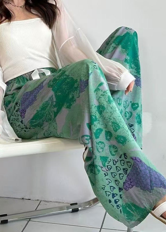 Gerade böhmische Taillendruckhose, elastische Baumwolle, Sommer