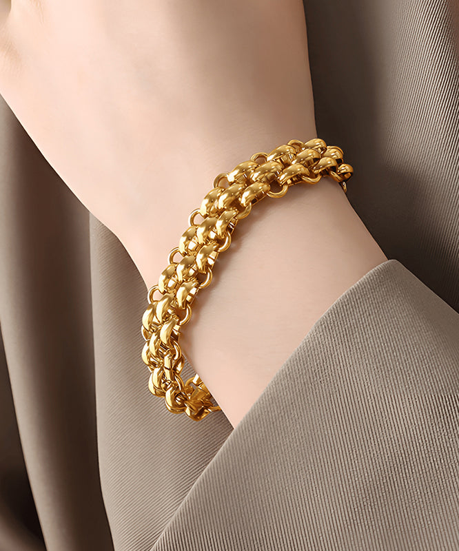 Bracelet chaîne en acier inoxydable Boutique Silk TS024