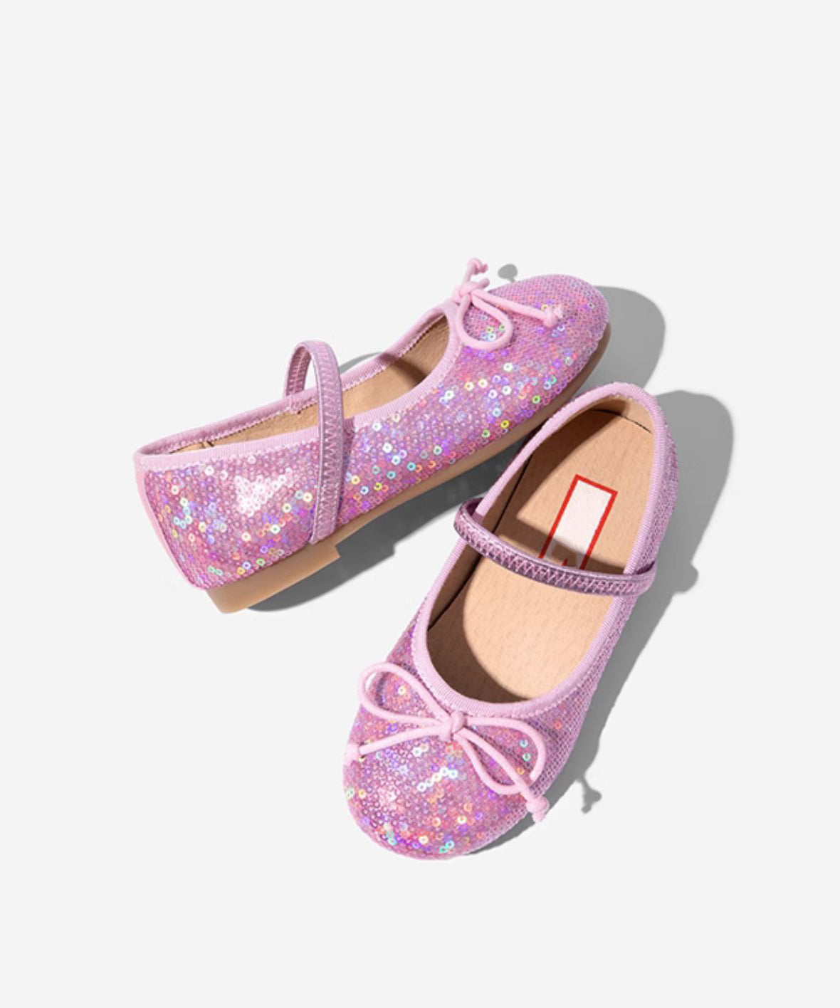 Sangle Plate Nœud Paillettes Chaussures Boucle Enfants Boutique Pieds Argenté