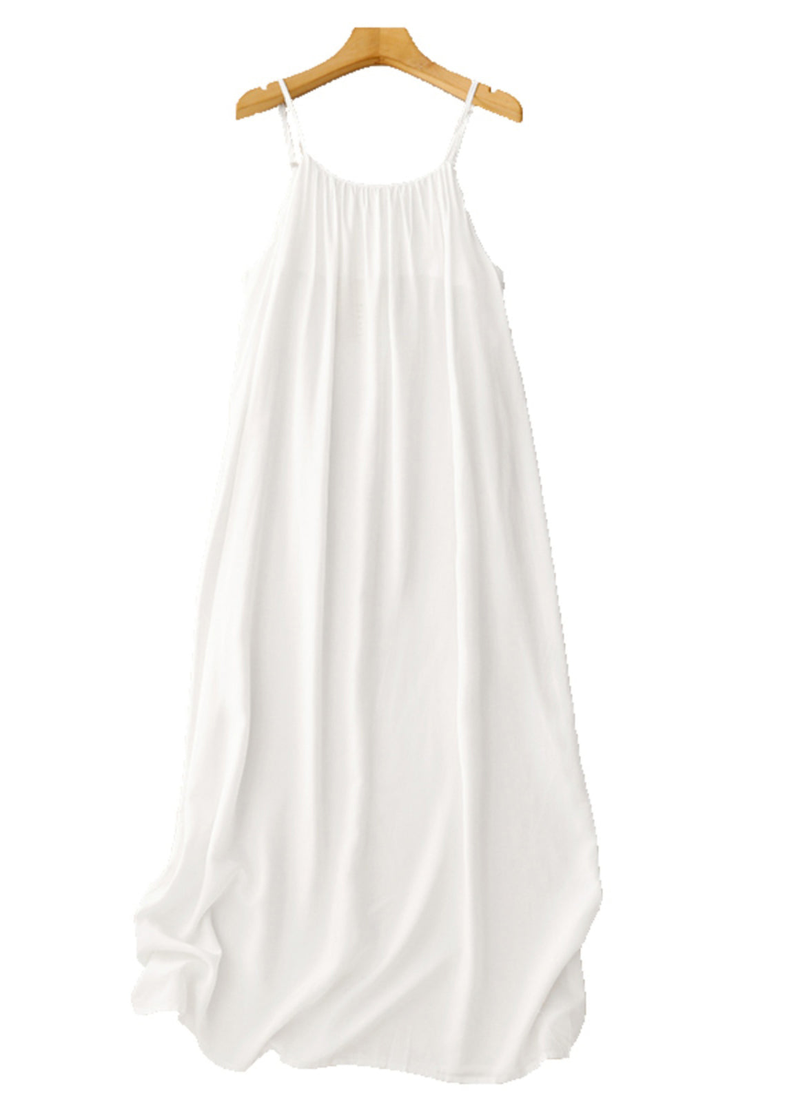 Strap Chiffon Schwarz Chic Kleid Übergroßen Sommer