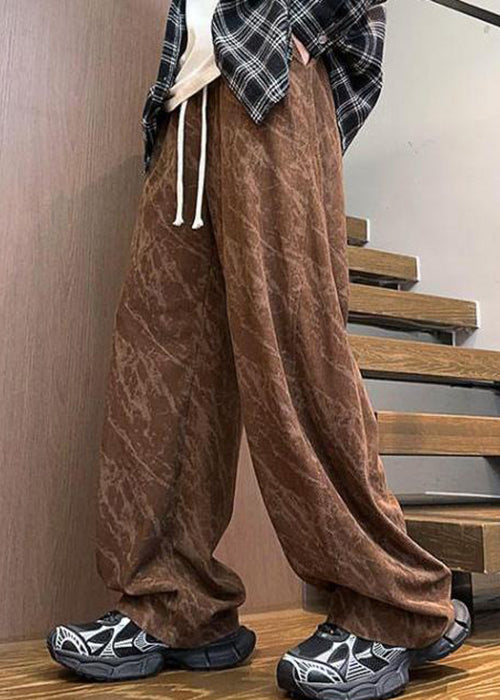 Schicke schwarze Cordhosen mit Taschen und Schnürung für Herren, Frühling, RM047