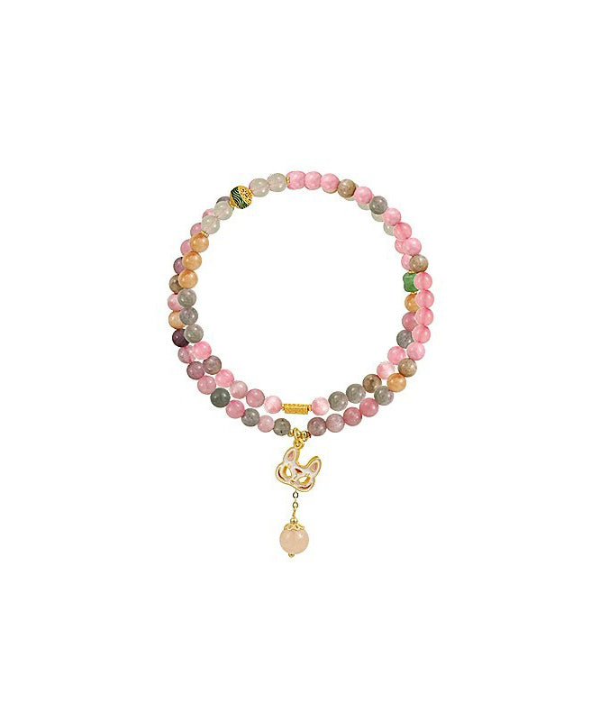 Beading Rainbow Sterling Style Layered Chinese Silver Overgild