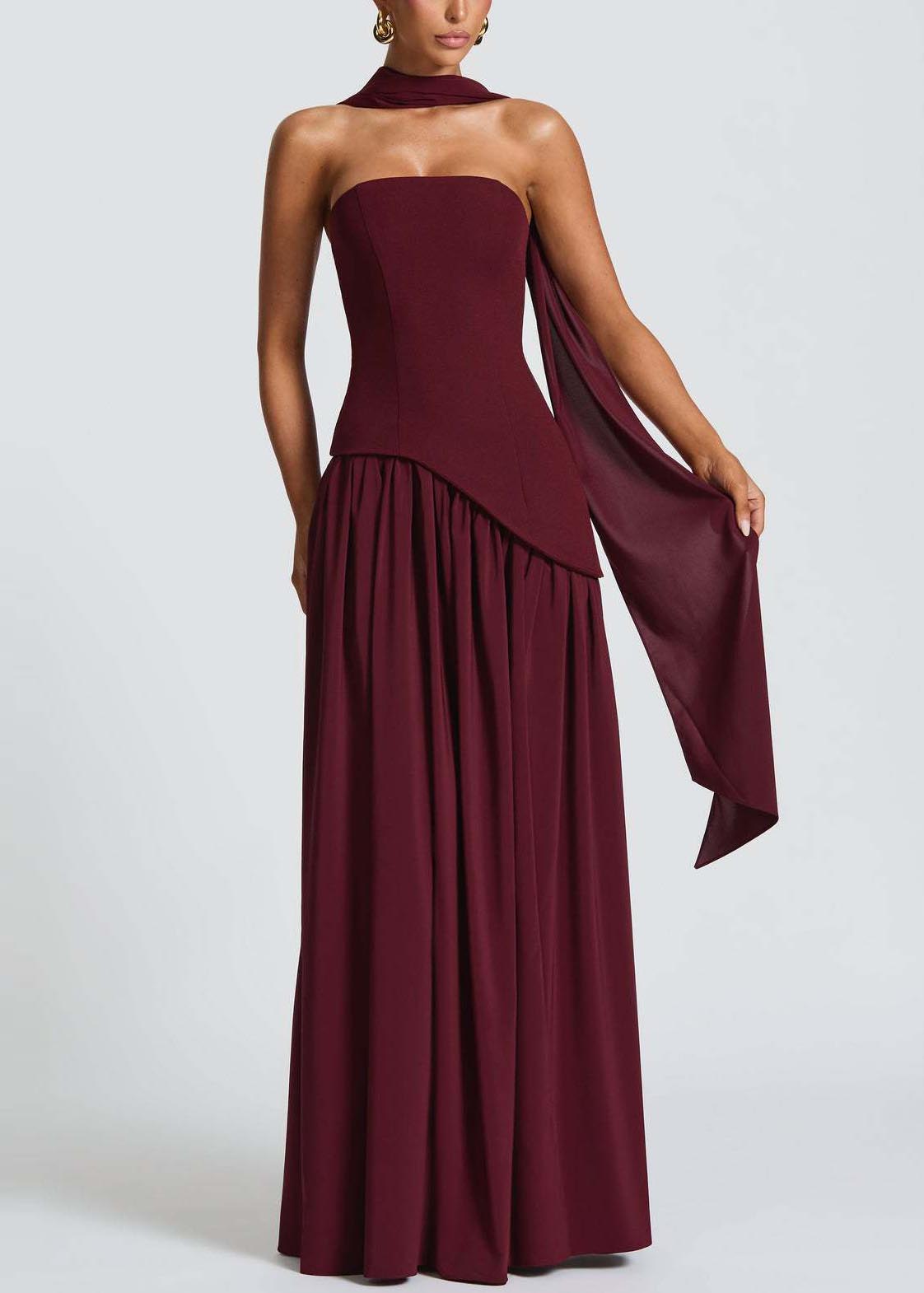 Robes Côté Soirée Été Ourlet Ouvert Grande Fine Extra Mûre