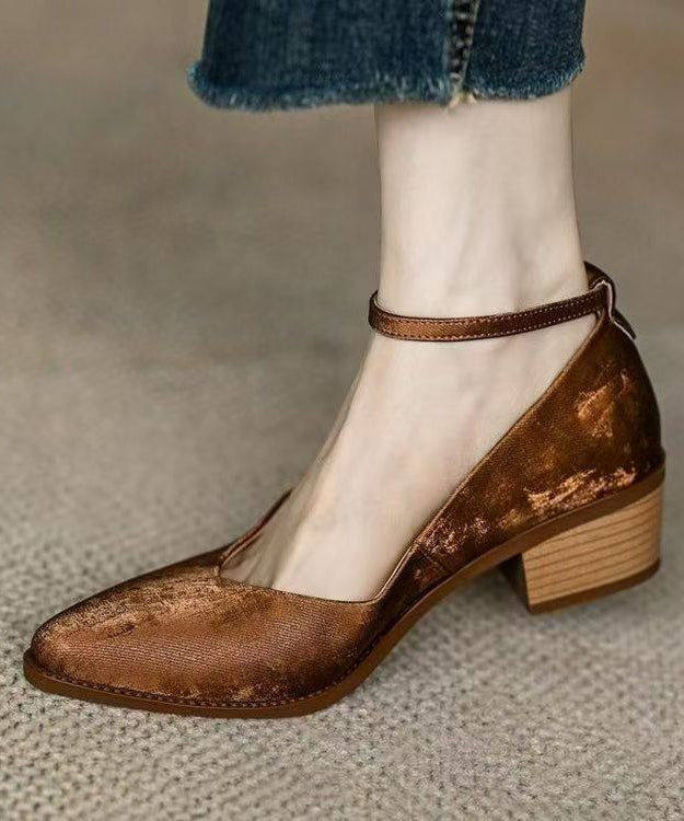 Mocassins en similicuir vert pour femme avec boucle et bride OM014
