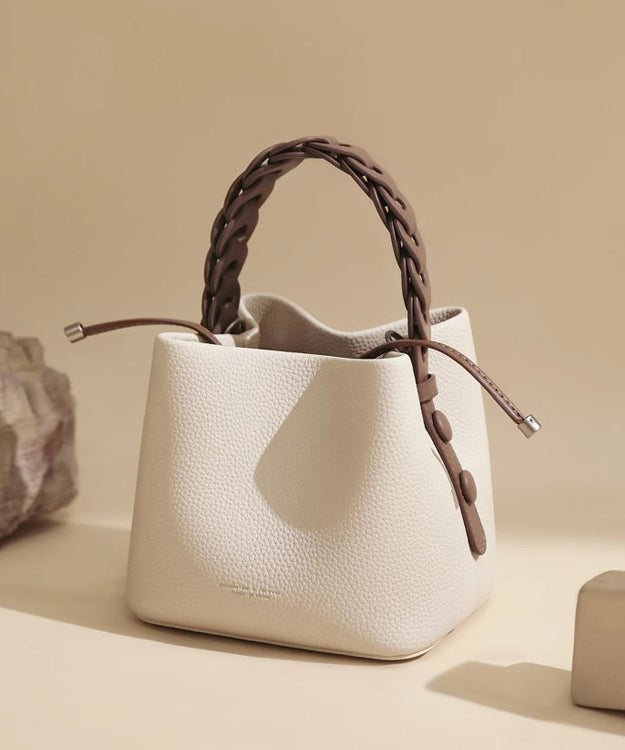 Sac à main en cuir fait main, fourre-tout polyvalent, similicuir jaune