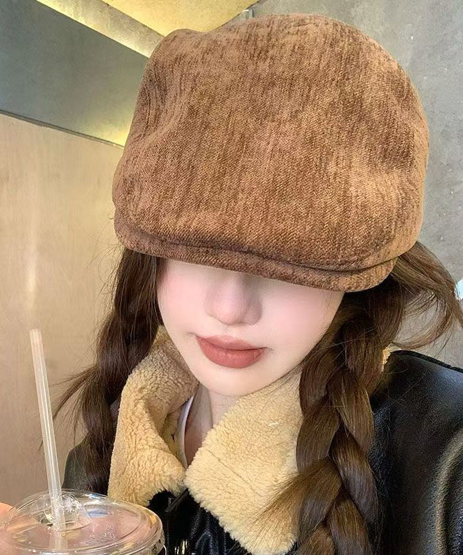 Chapeau polyvalent style coréen en forme de langue de canard Camel RB049