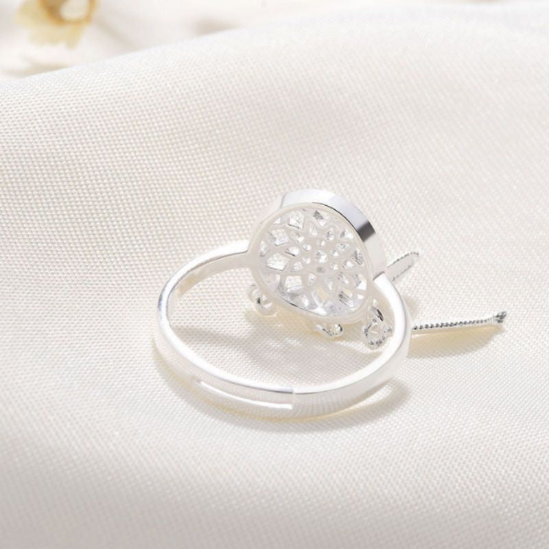 Silver Ring Open Catcher Sterling 925 Dream