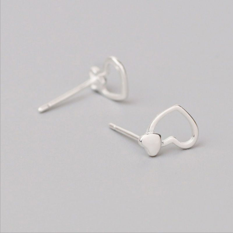 Heart 925 Earring Sterling Silver