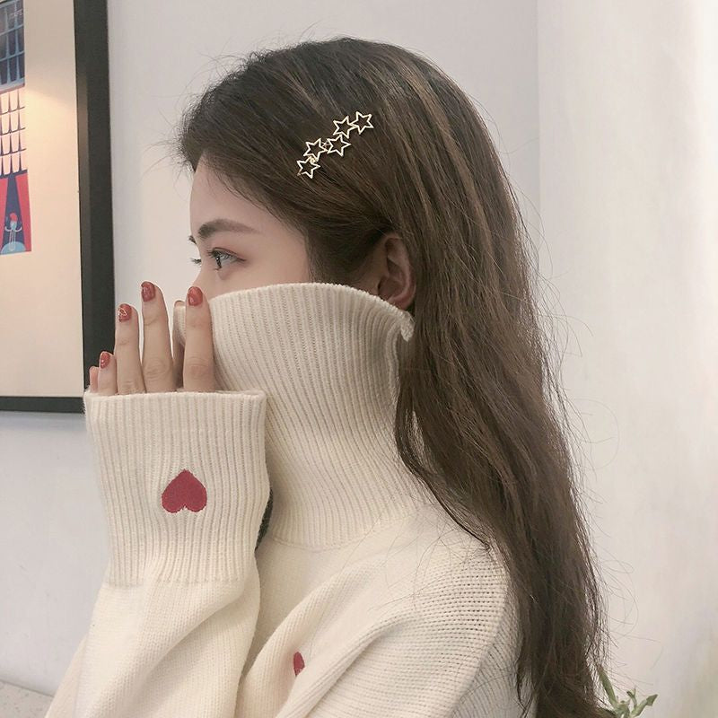 Hair Alloy Clip Star