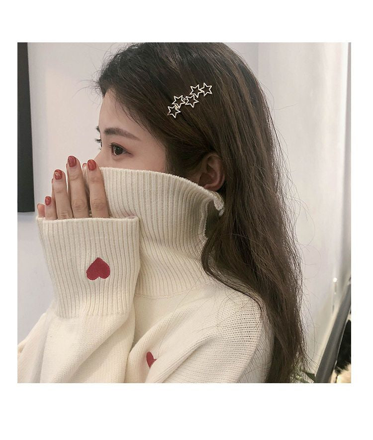Hair Alloy Clip Star
