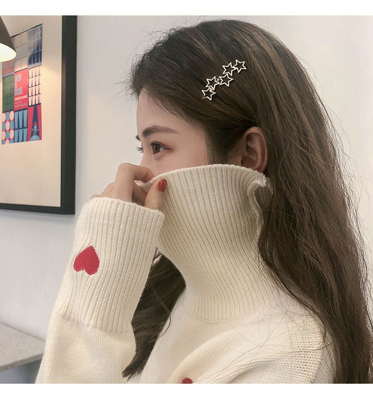 Hair Alloy Clip Star
