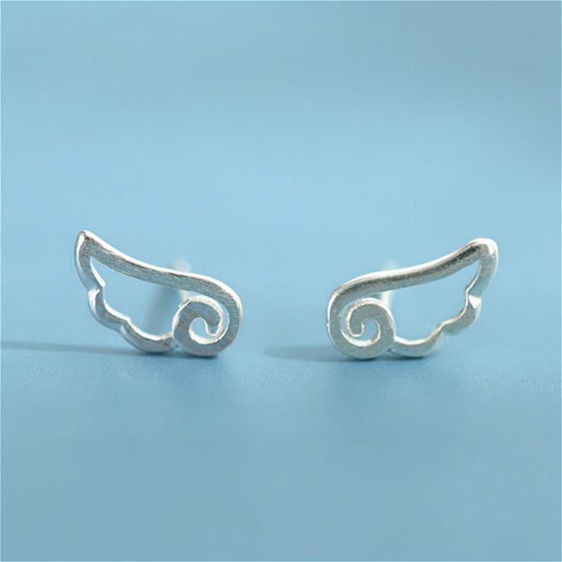 Wings Silver Earring Sterling