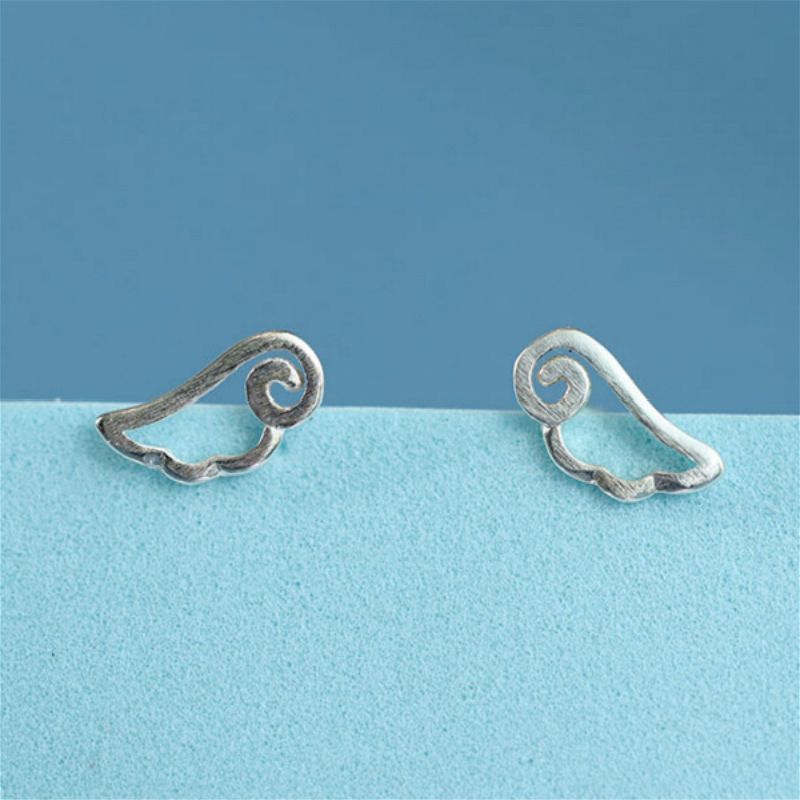 Wings Silver Earring Sterling
