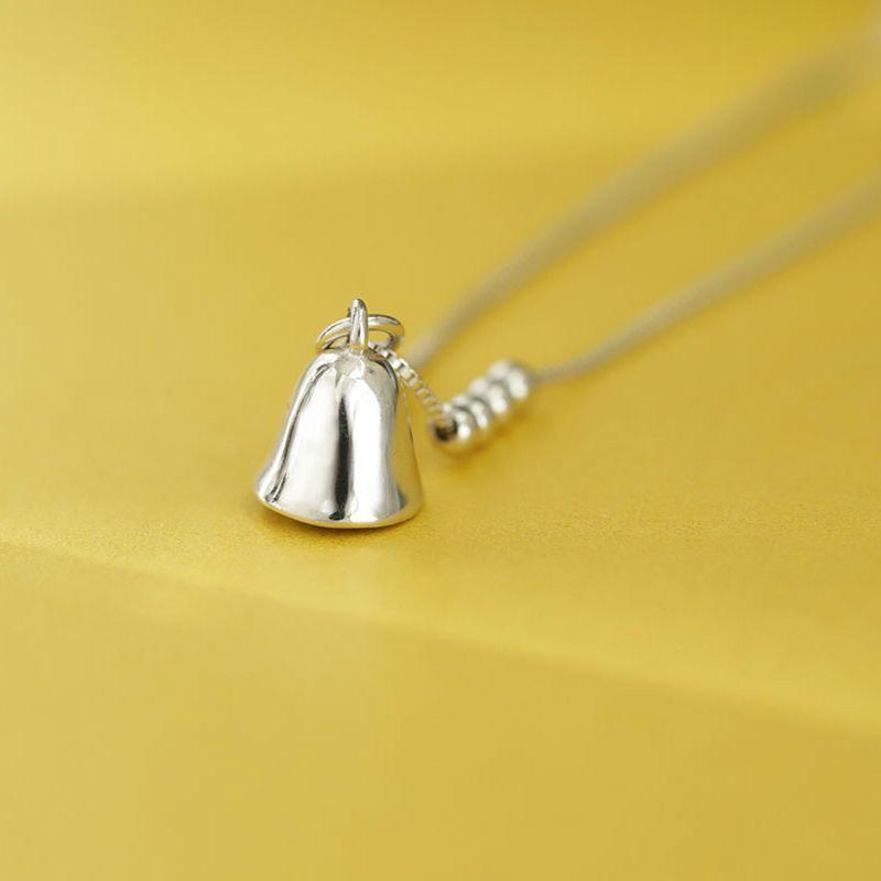 Sterling Bracelet Bell Silver