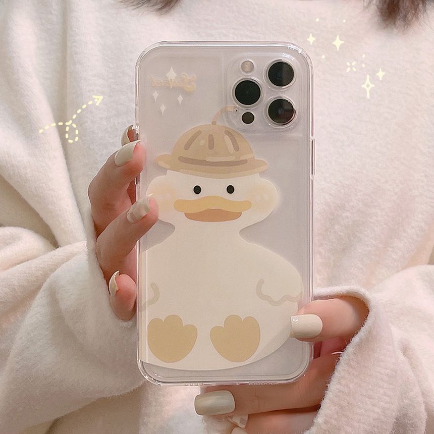 Case Duck Transparent Phone