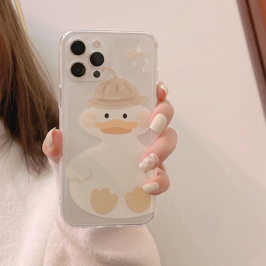 Case Duck Transparent Phone