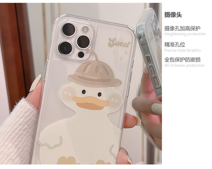 Case Duck Transparent Phone