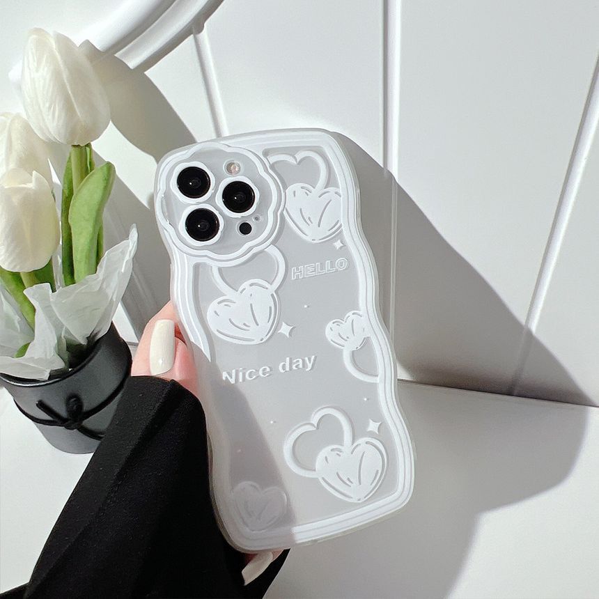 Phone Transparent Case Heart