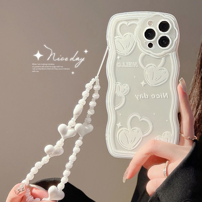 Phone Transparent Case Heart