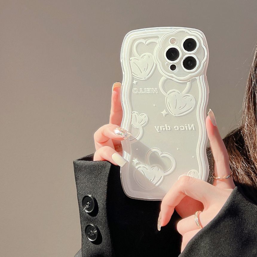 Phone Transparent Case Heart