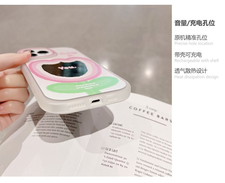 Mirrored Case Phone Tulip