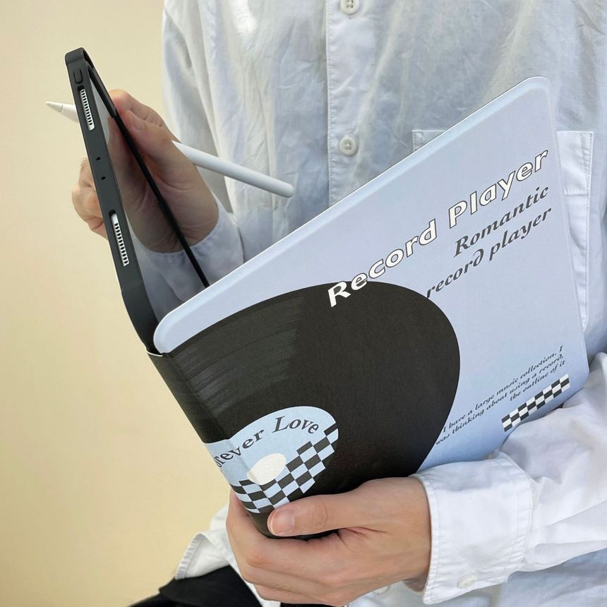 Vinyl Print Record Case iPad