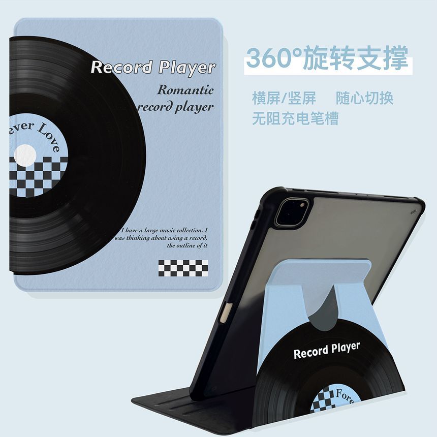 Vinyl Print Record Case iPad