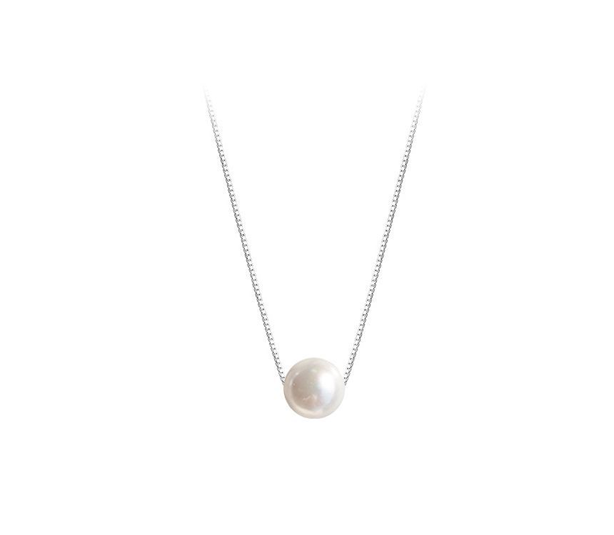 Faux Necklace Pearl