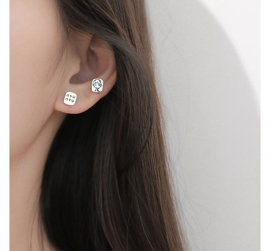 Stud Cartoon Earring