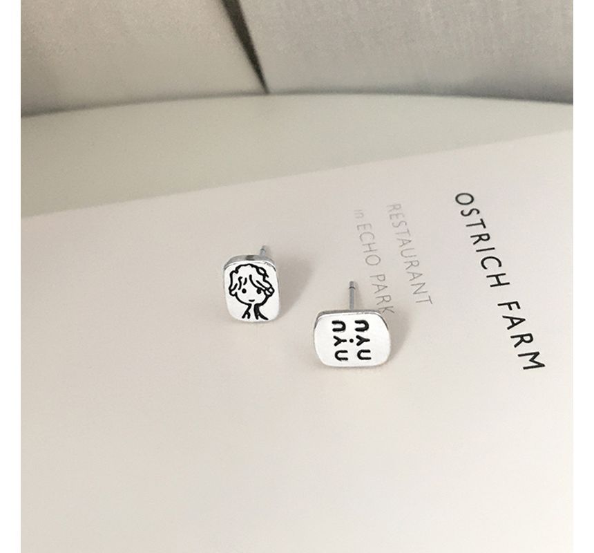 Stud Cartoon Earring