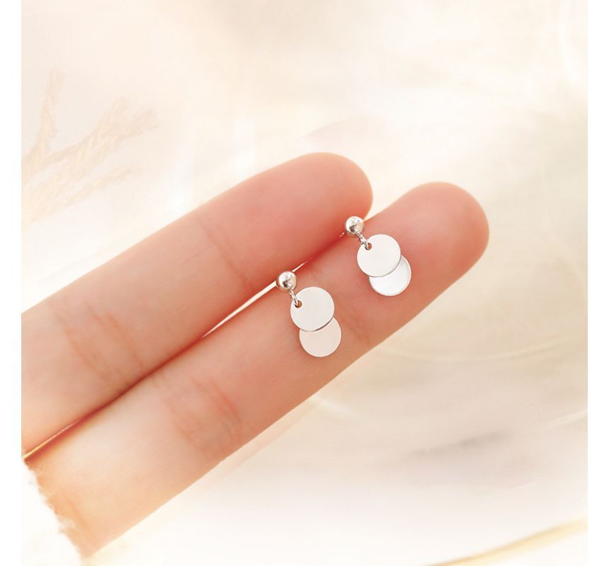 Disc Earring Drop