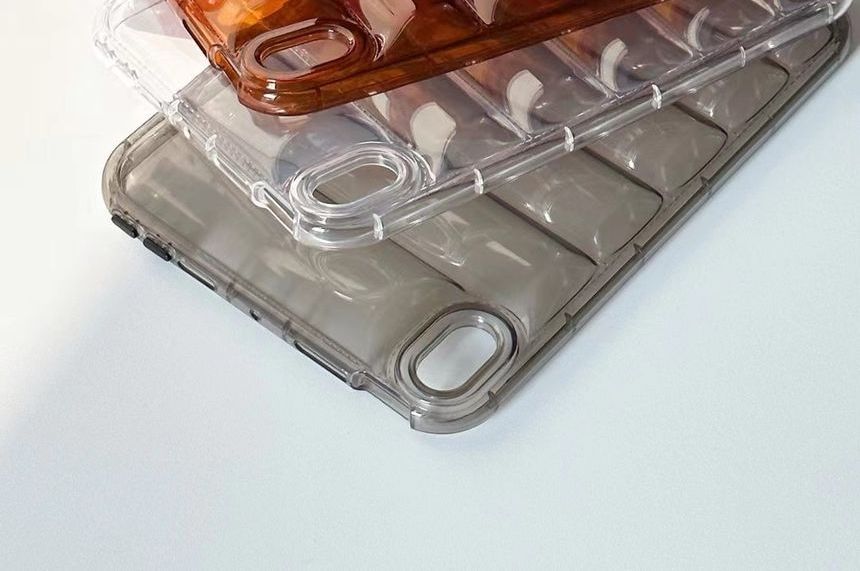 iPad Transparent Textured Case