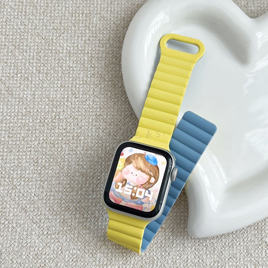 Silicone Watch Apple Band Magnetic