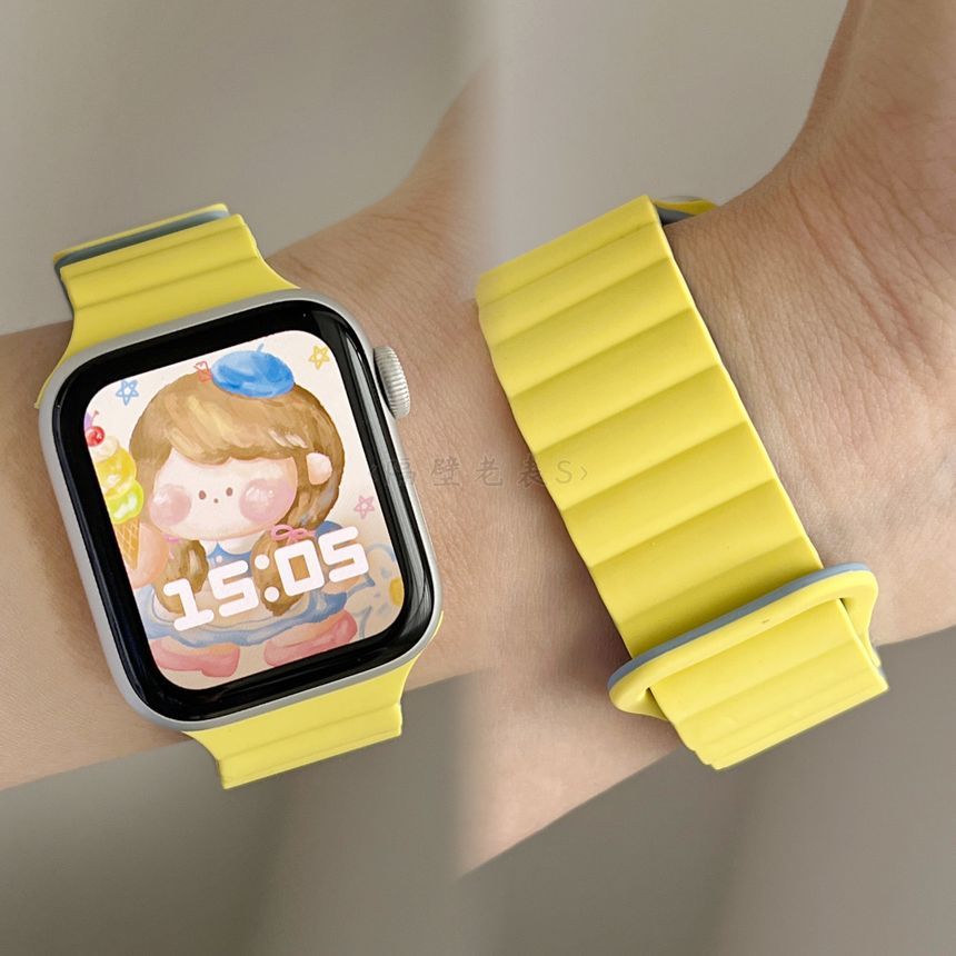 Silicone Watch Apple Band Magnetic