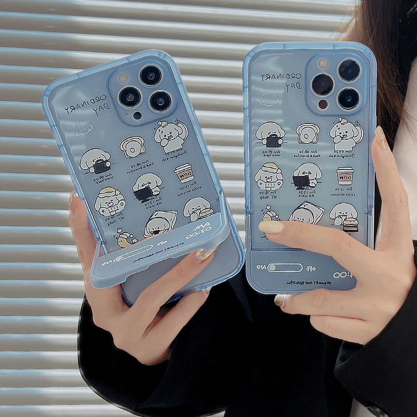 Dog Stand Phone Case