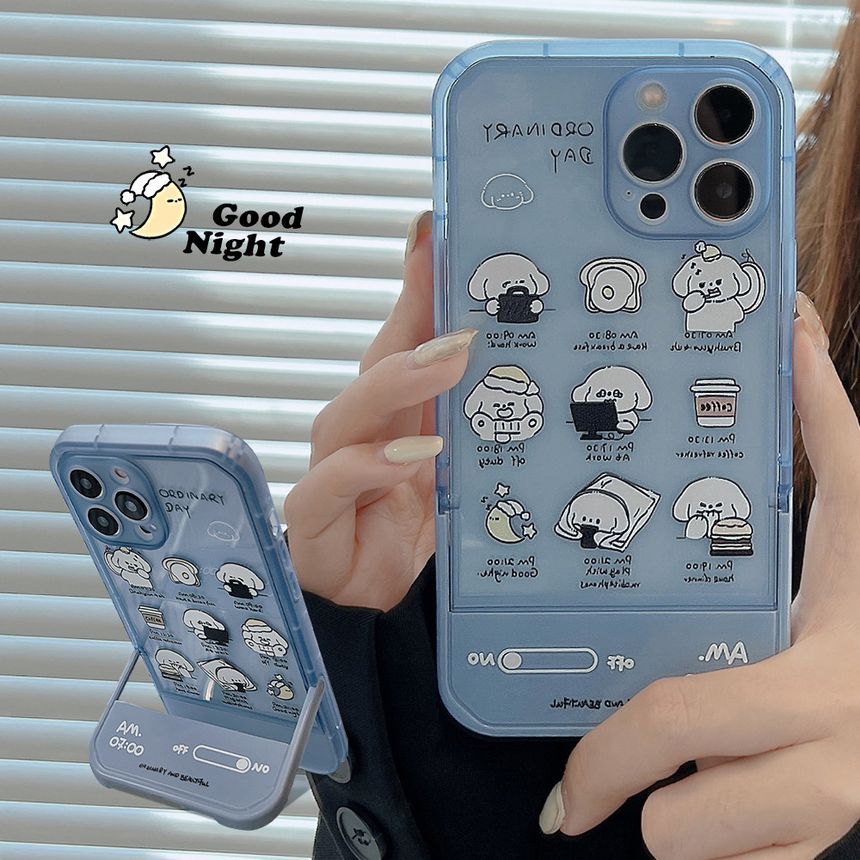 Dog Stand Phone Case