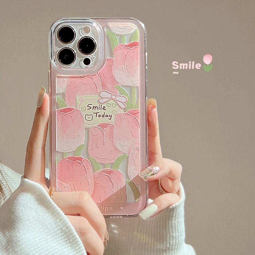 Case Tulip Phone Transparent