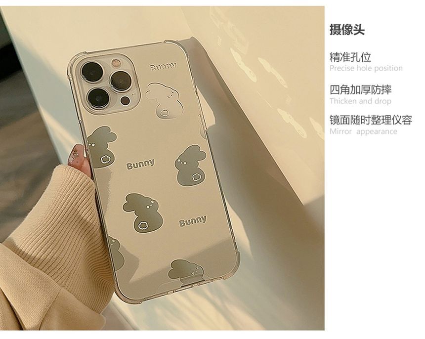 Rabbit Mirrored Case Phone