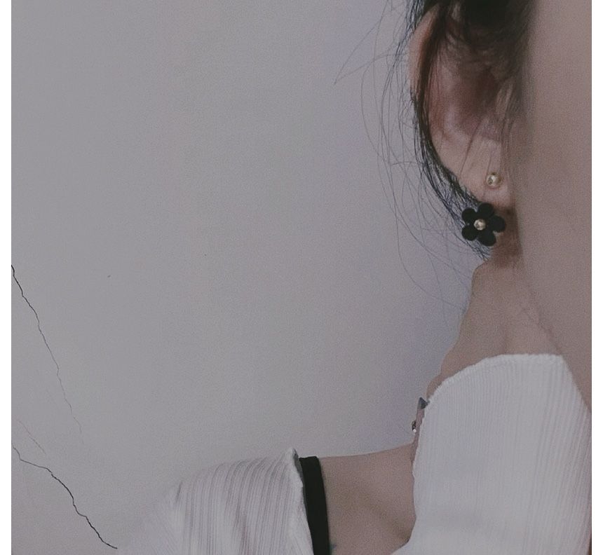 Drop Floral Earring