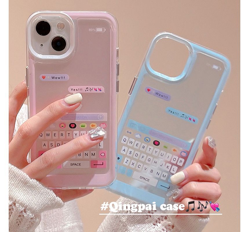 Print Phone Case Keyboard