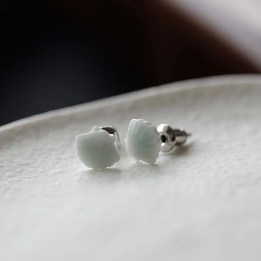 Silver Sterling Shell Earring