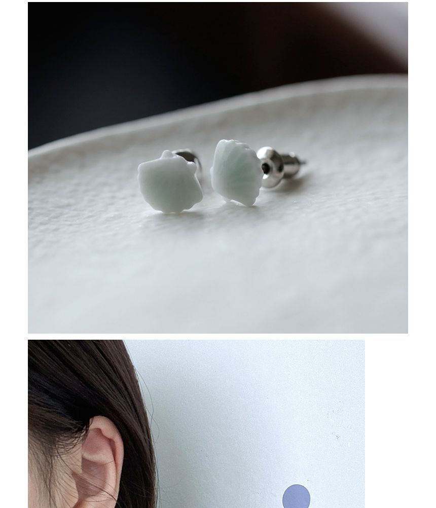 Silver Sterling Shell Earring