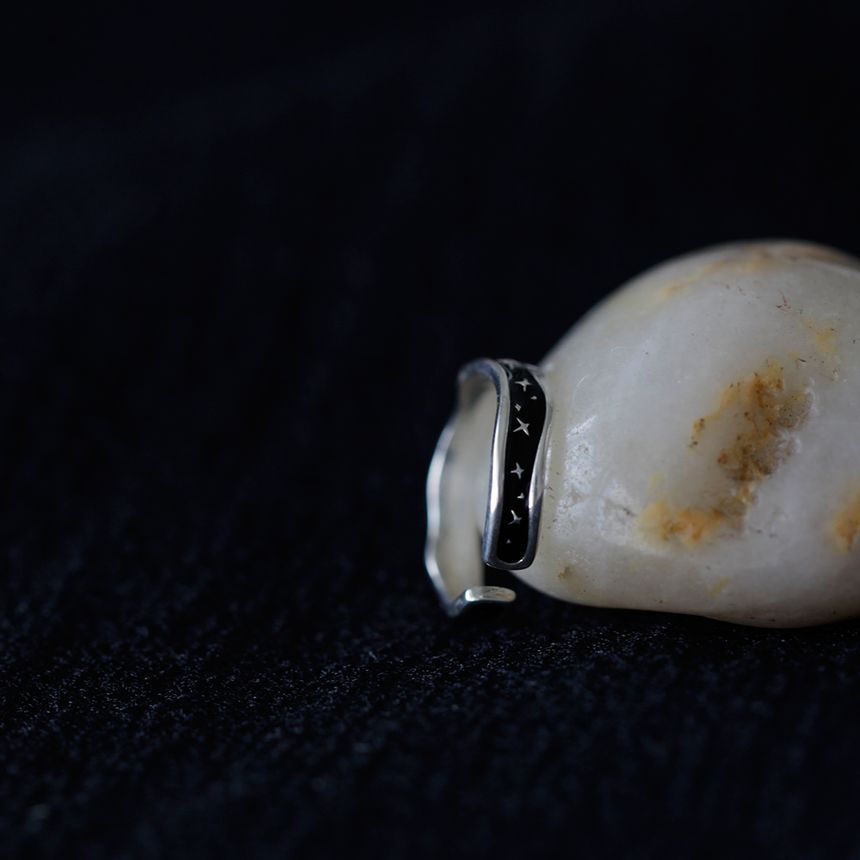 Galaxy Open Asymmetrical Ring
