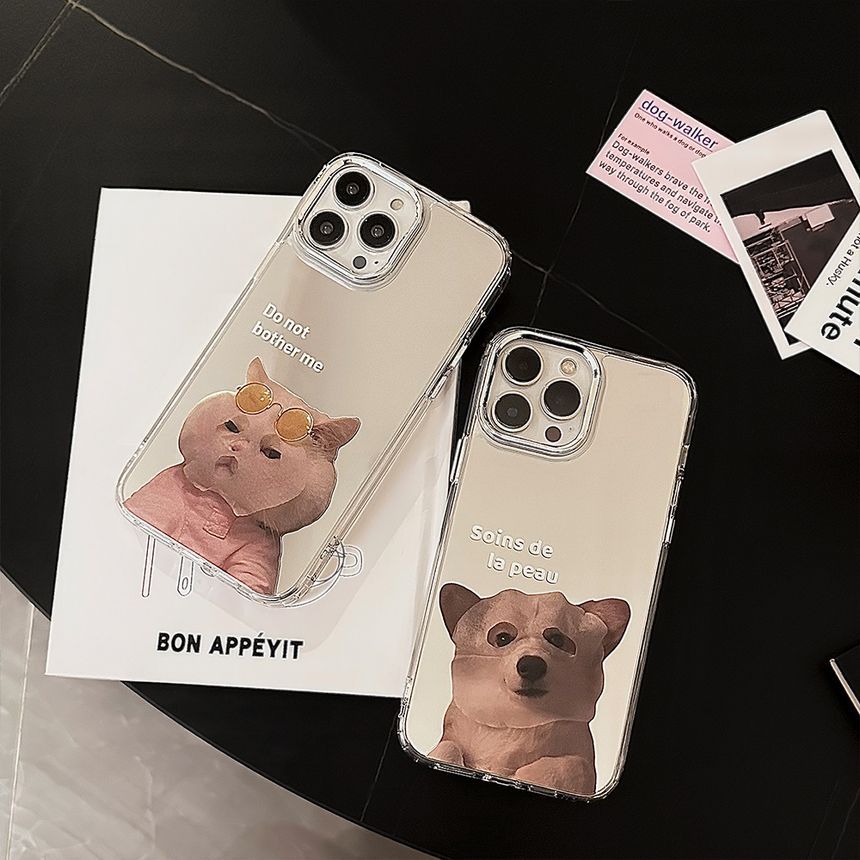 Animal Mirrored Case Phone