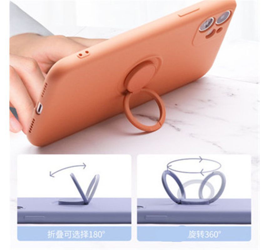 Ring Stand Case Plain Phone