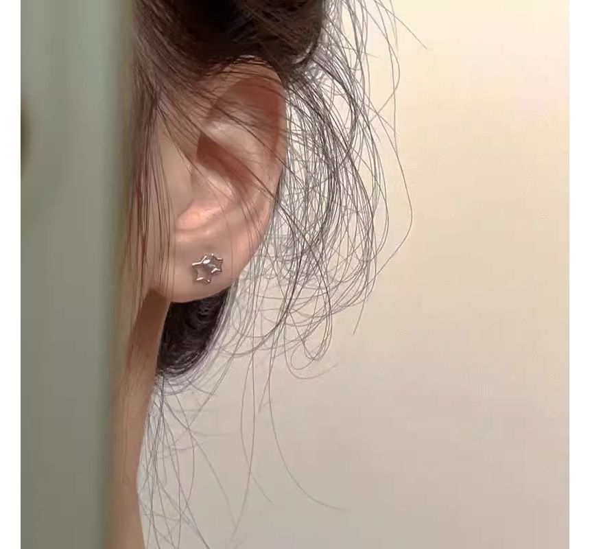 Alloy Stud Earring Star