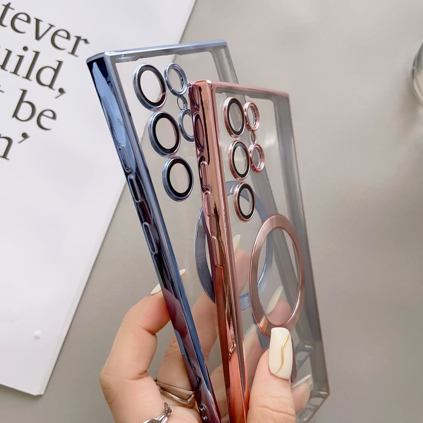 Case Magnetic Phone Plain